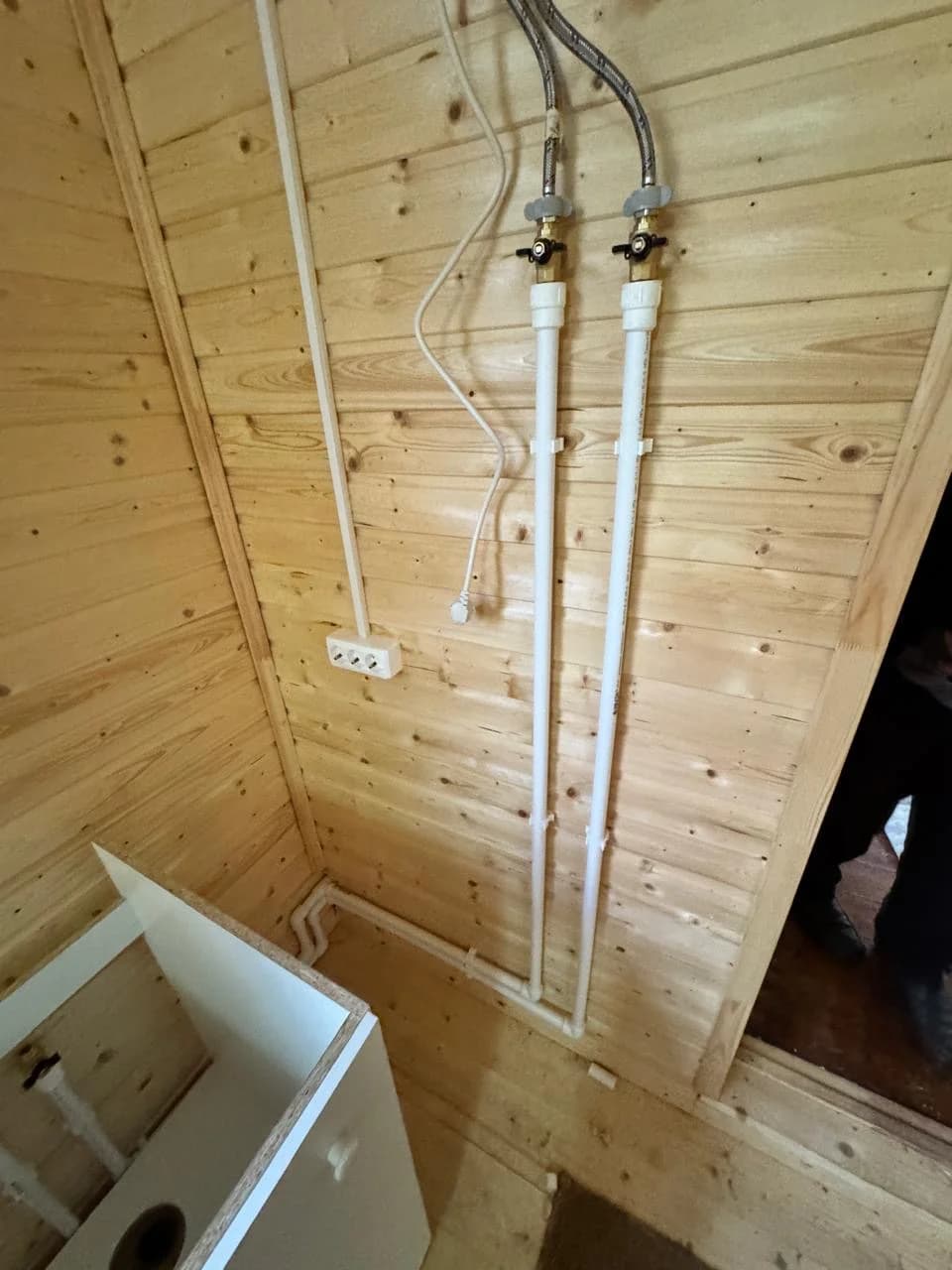 'Разводка воды в доме, д. Лужки, Истринский район' - 1 | ПРО100Септик